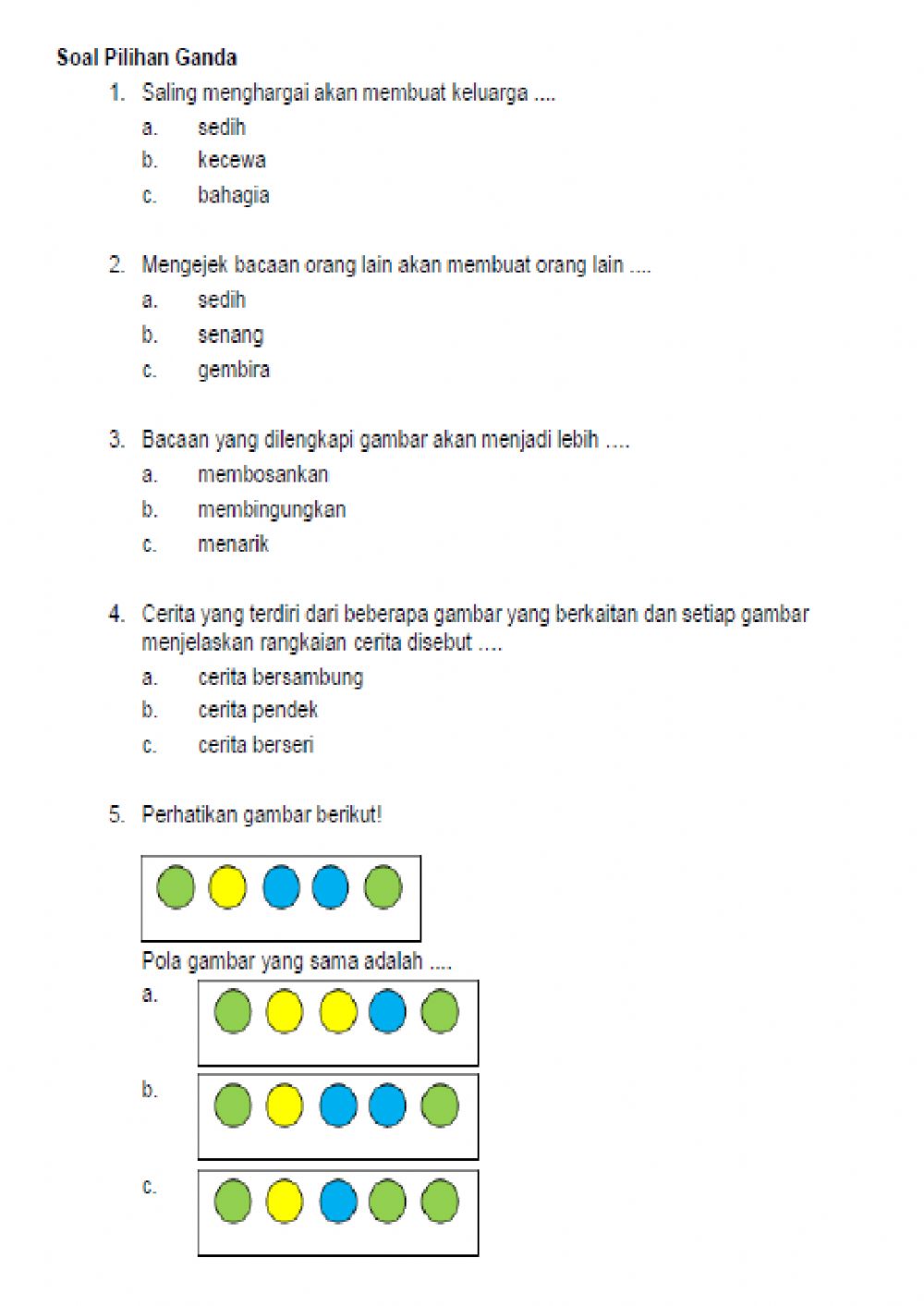 Detail 2 Pilihan Yang Membingungkan Nomer 26