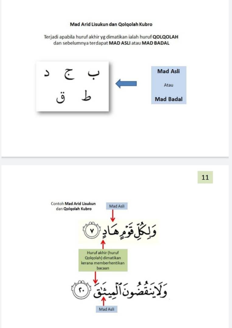 Download 20 Contoh Bacaan Mad Arid Lissukun Nomer 19