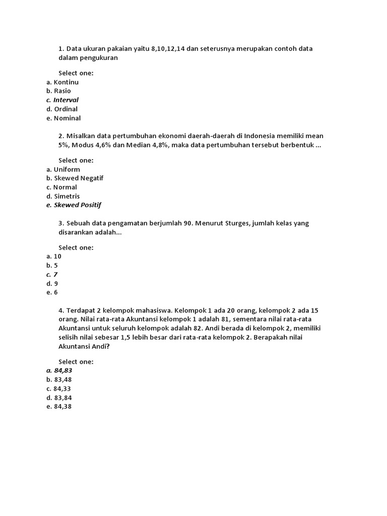 Detail 20 Contoh Data Nominal Nomer 59