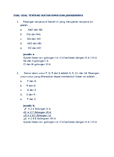 Detail 20 Contoh Senyawa Ion Nomer 56