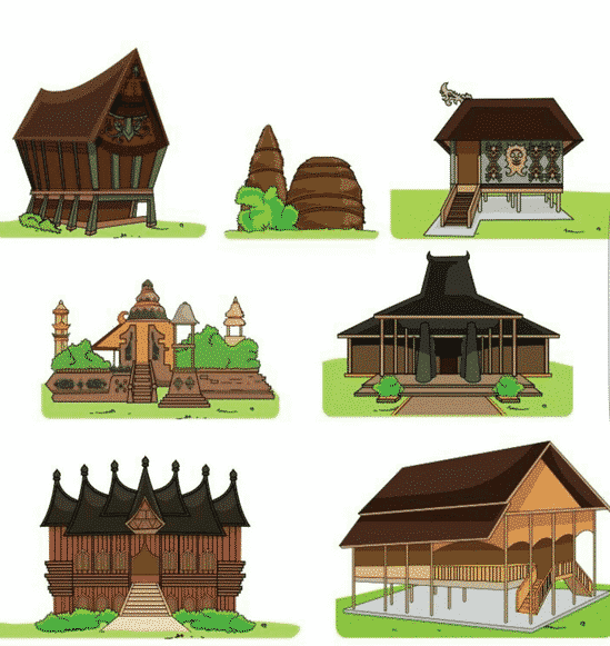 Detail 20 Gambar Rumah Adat Nomer 12