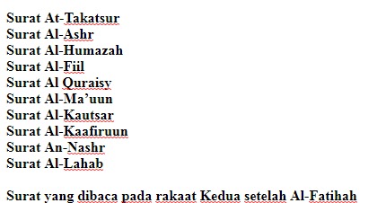 Detail 20 Surat Surat Pendek Nomer 56