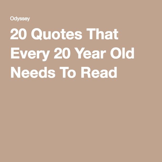 Download 20 Years Old Quotes Nomer 4