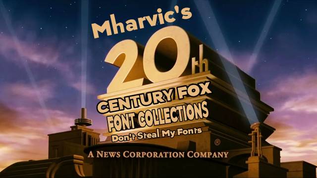 20th Century Fox Font - KibrisPDR