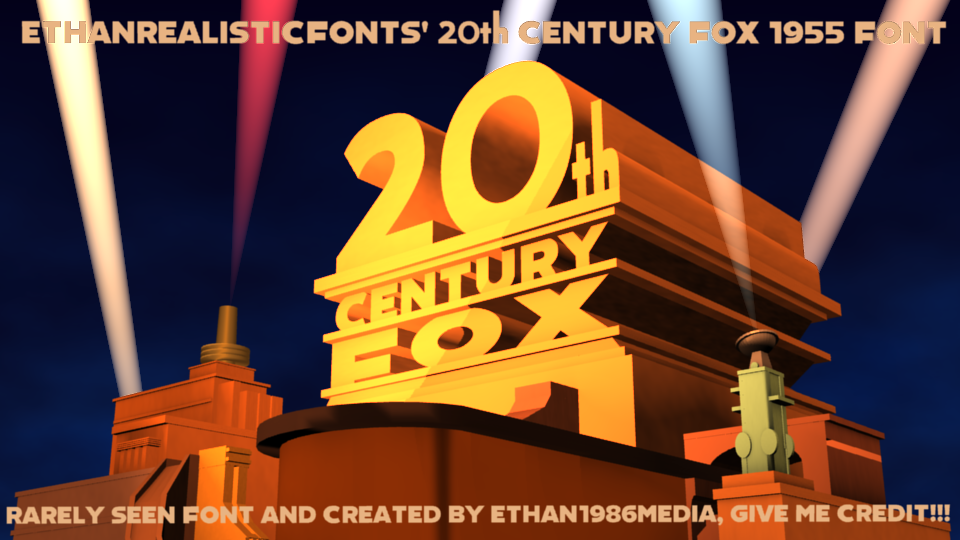 Detail 20th Century Fox Font Nomer 4