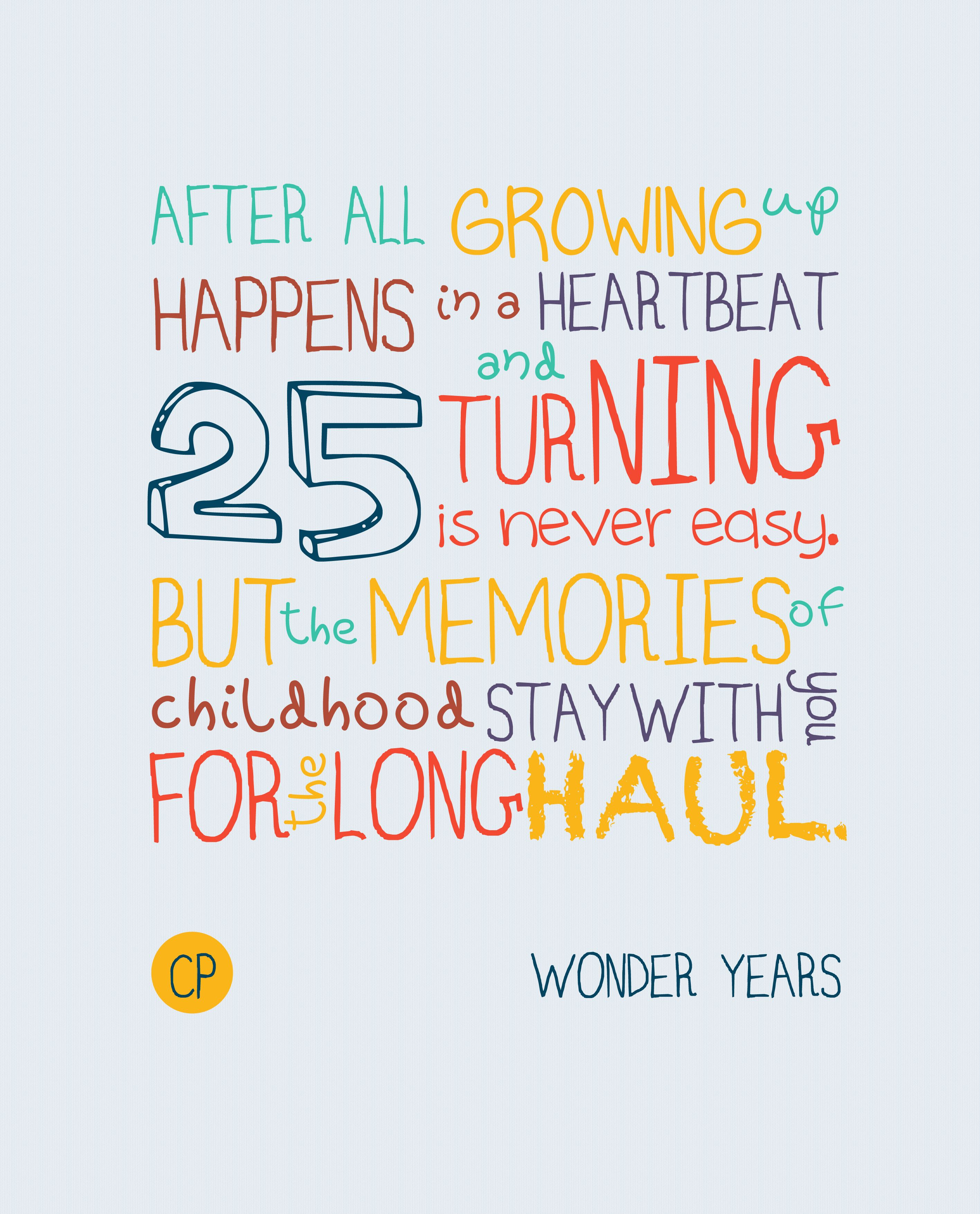 Detail 25th Birthday Quotes Nomer 3