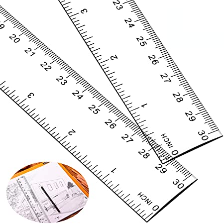 Detail 27 Inches Ruler Nomer 30