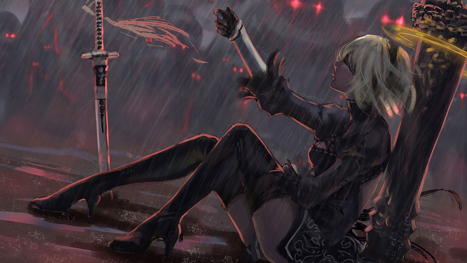 Detail 2b Nier Automata Wallpaper Nomer 30