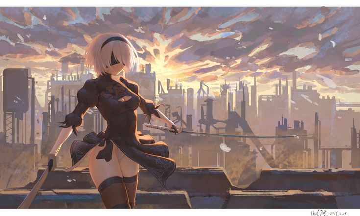 Detail 2b Nier Automata Wallpaper Nomer 40