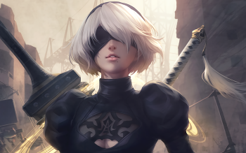 Detail 2b Nier Automata Wallpaper Nomer 5