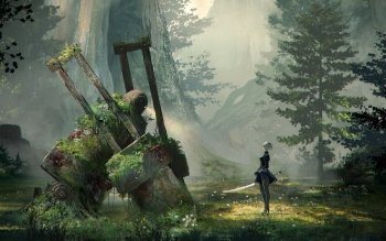 Detail 2b Nier Automata Wallpaper Nomer 41