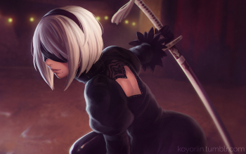 Detail 2b Nier Automata Wallpaper Nomer 60