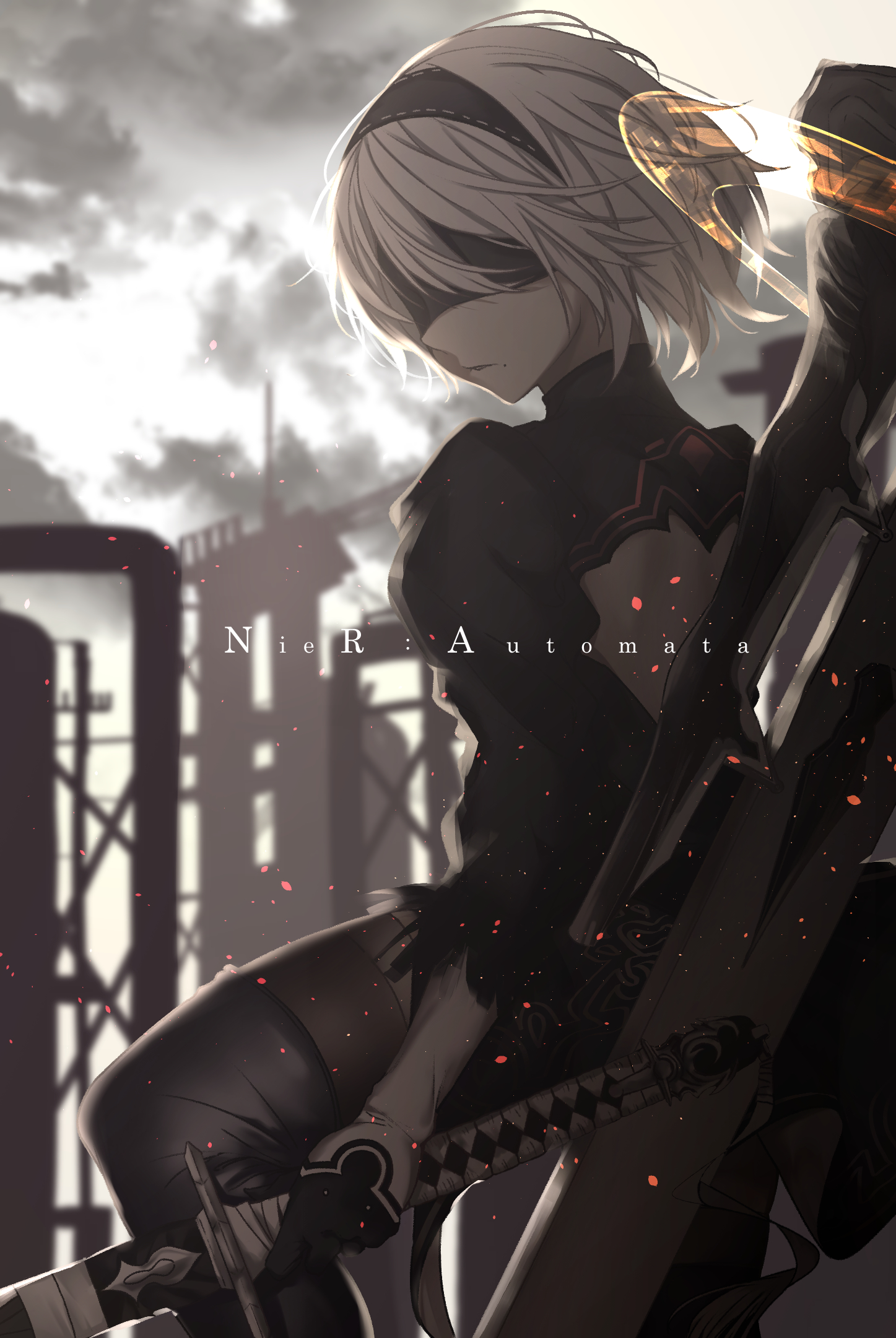 Detail 2b Nier Automata Wallpaper Android Nomer 13