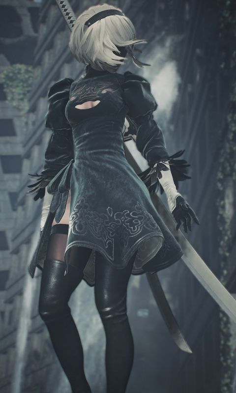 Detail 2b Nier Automata Wallpaper Android Nomer 20