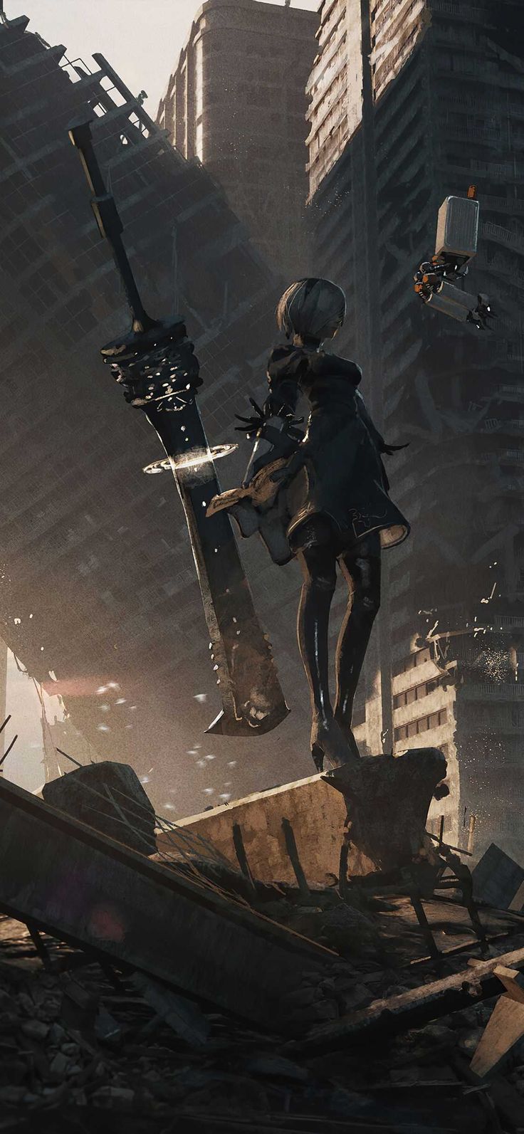 Detail 2b Nier Automata Wallpaper Android Nomer 23