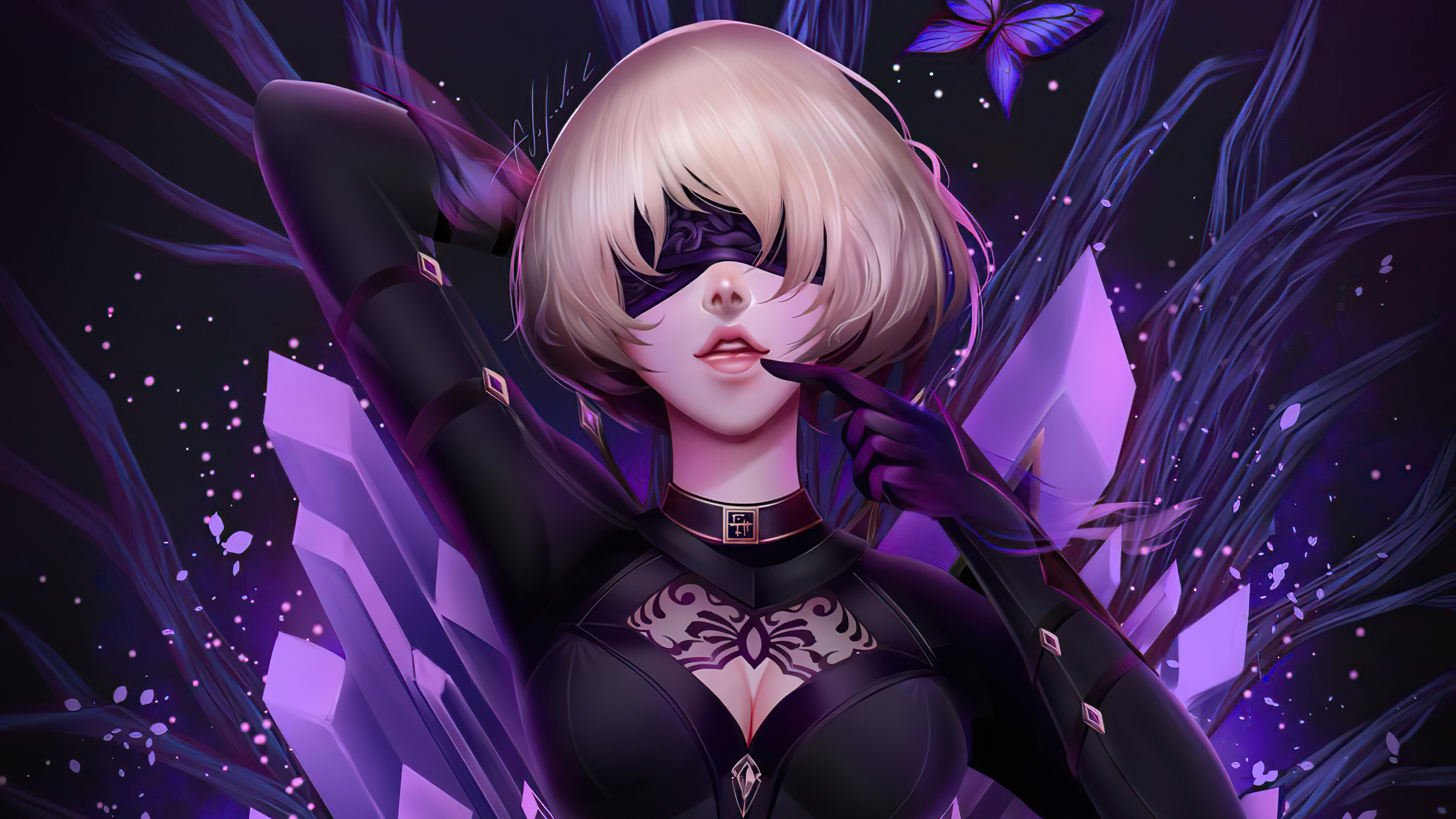 Detail 2b Nier Automata Wallpaper Android Nomer 46