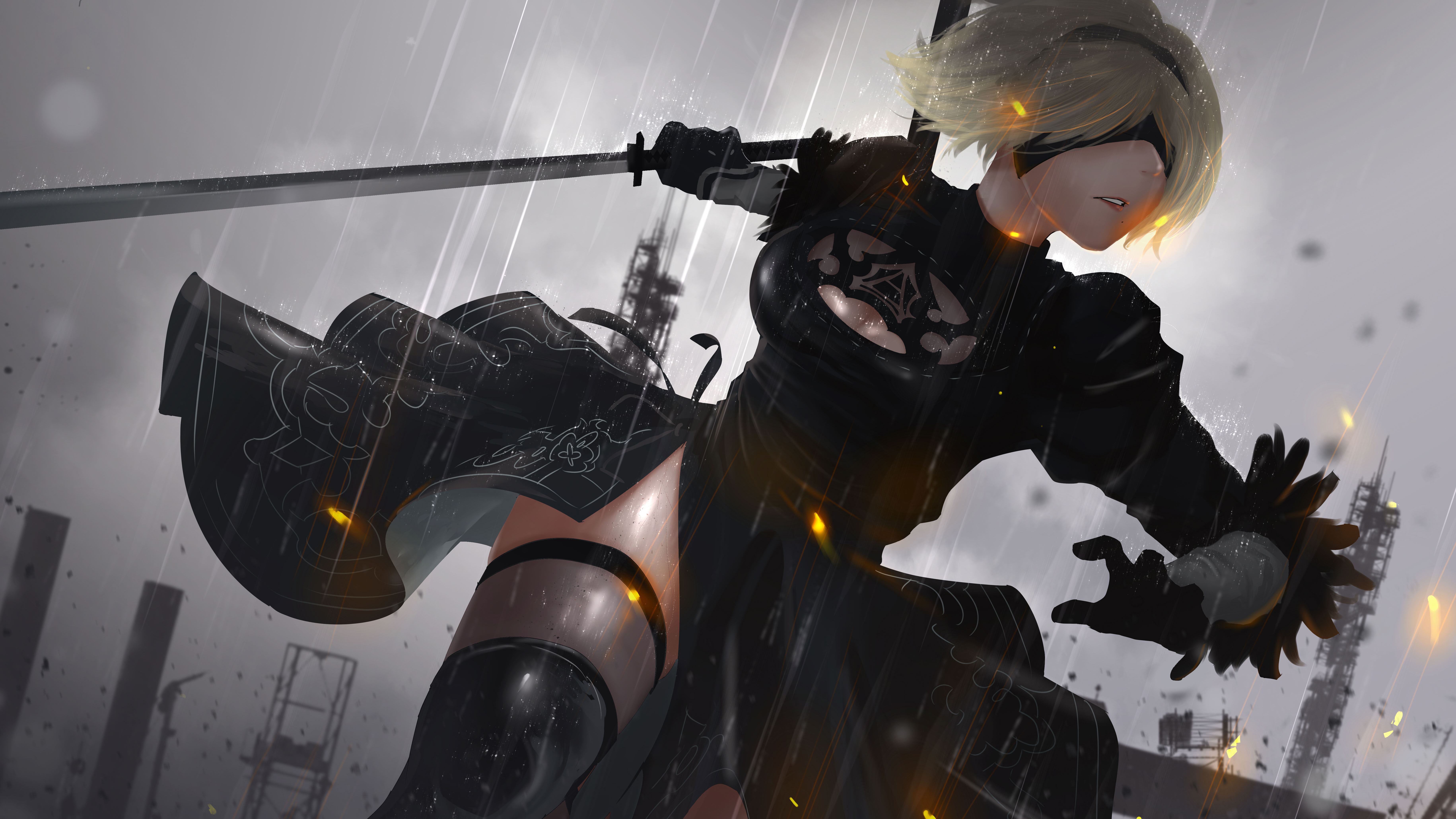 Detail 2b Nier Automata Wallpaper Android Nomer 47