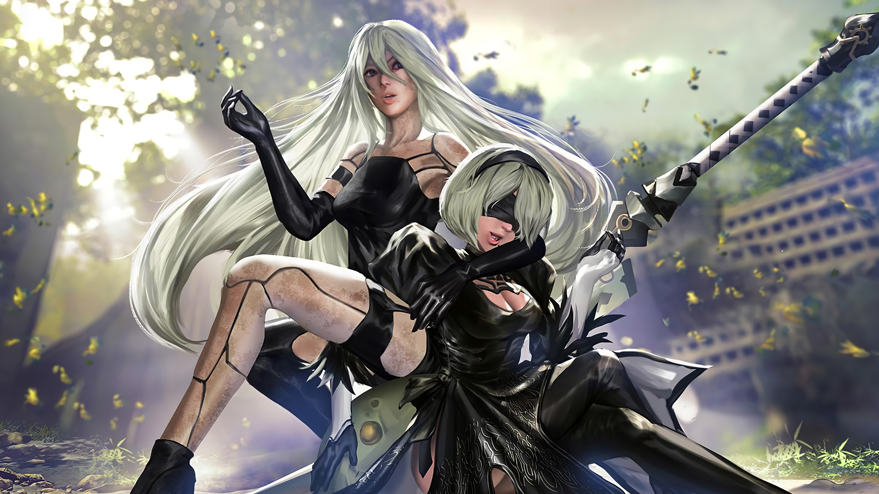 Detail 2b Nier Automata Wallpaper Android Nomer 56