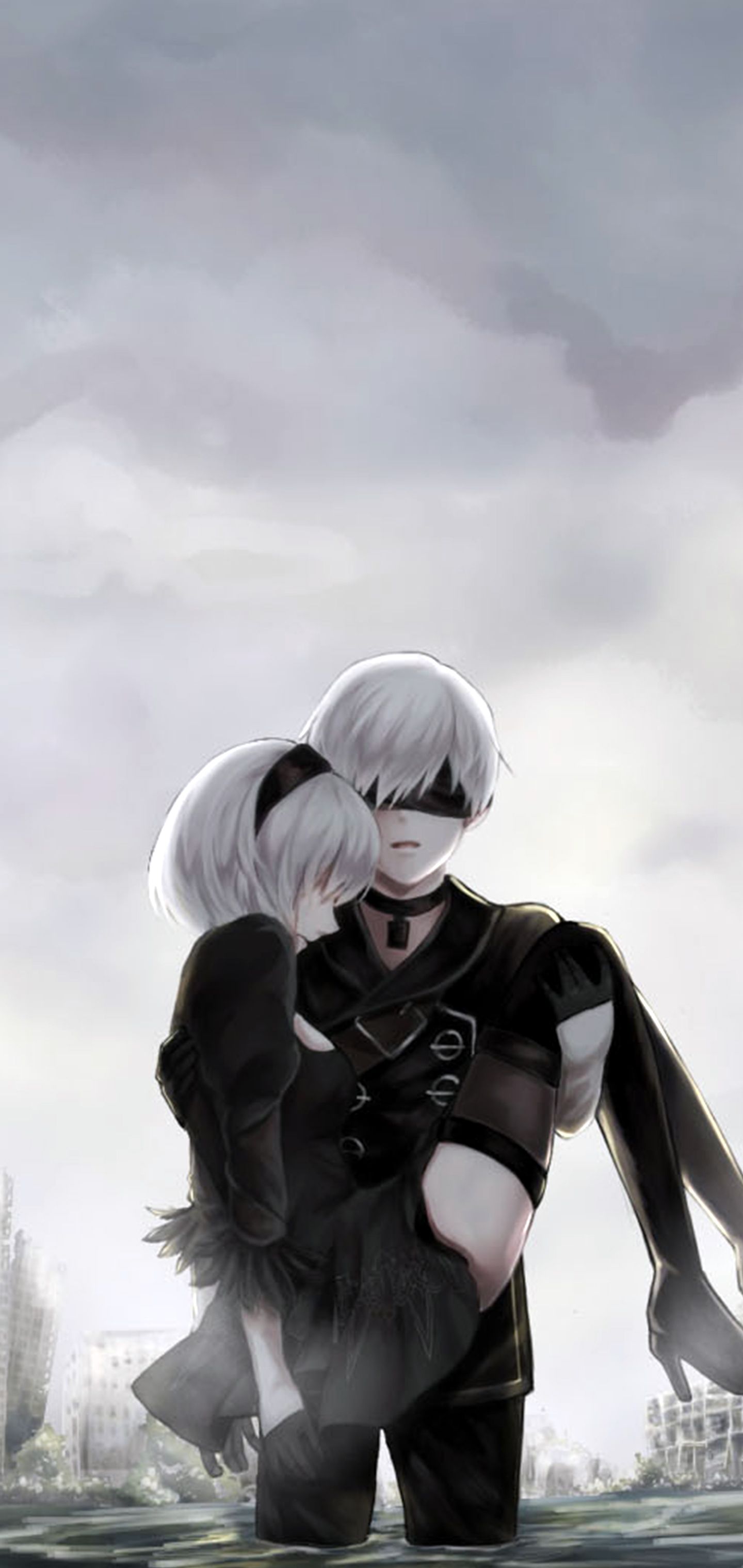 Detail 2b Nier Automata Wallpaper Android Nomer 9