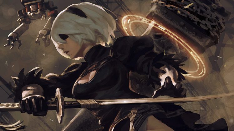 Detail 2b Nier Automata Wallpaper Hd Nomer 28