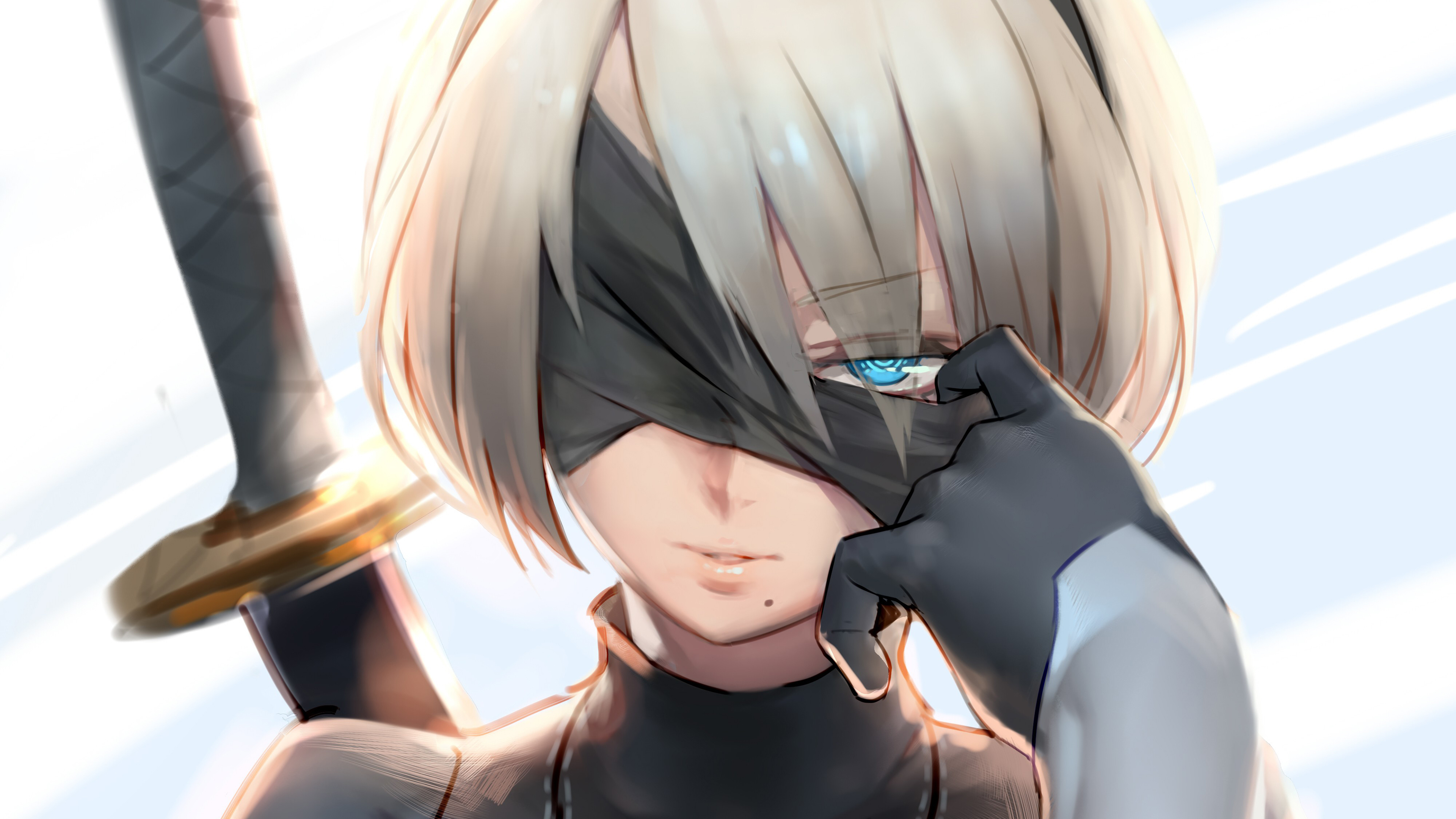 Detail 2b Nier Automata Wallpaper Hd Nomer 35