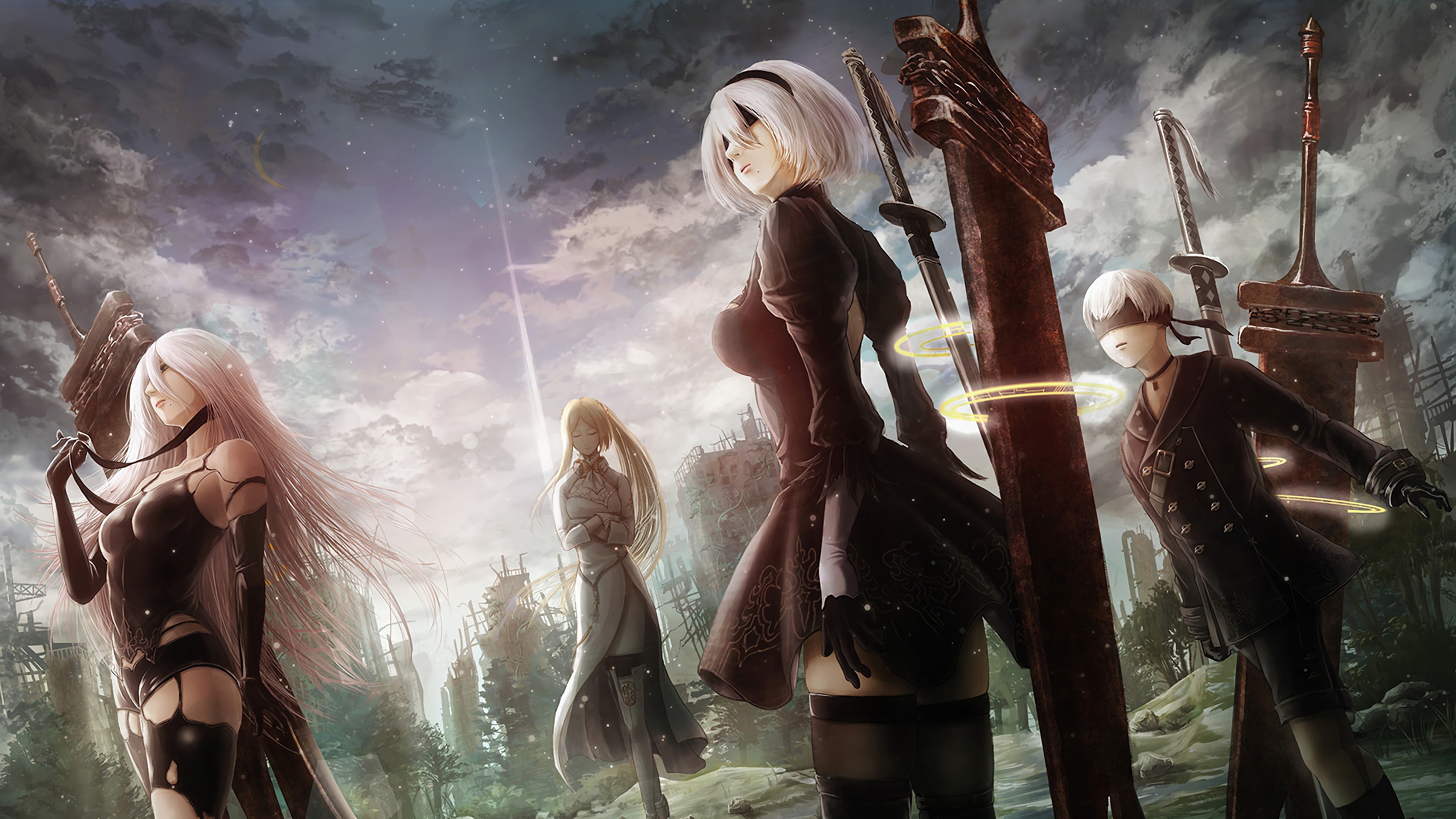 Detail 2b Nier Automata Wallpaper Hd Nomer 57