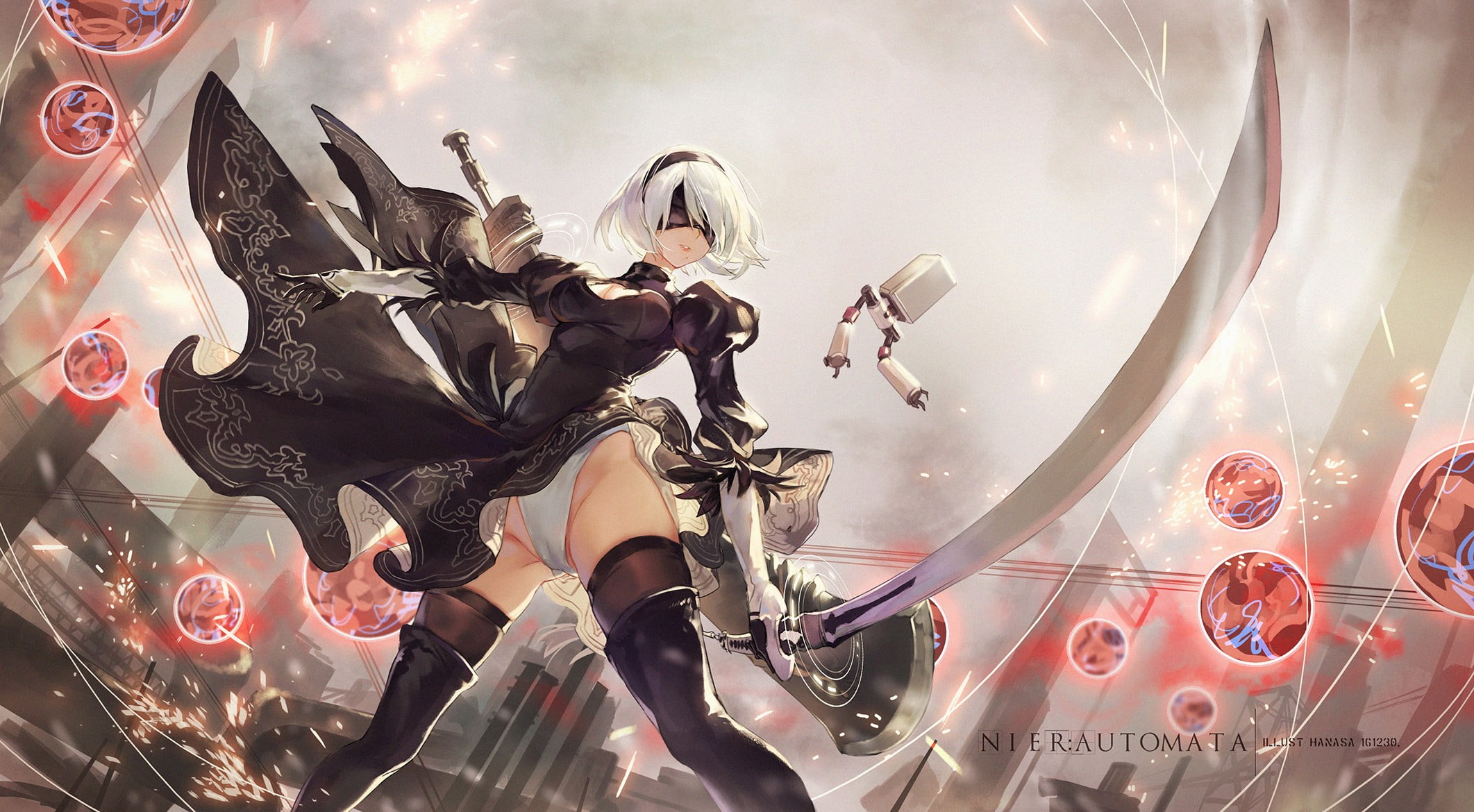 Download 2b Nier Wallpaper 4k Nomer 19