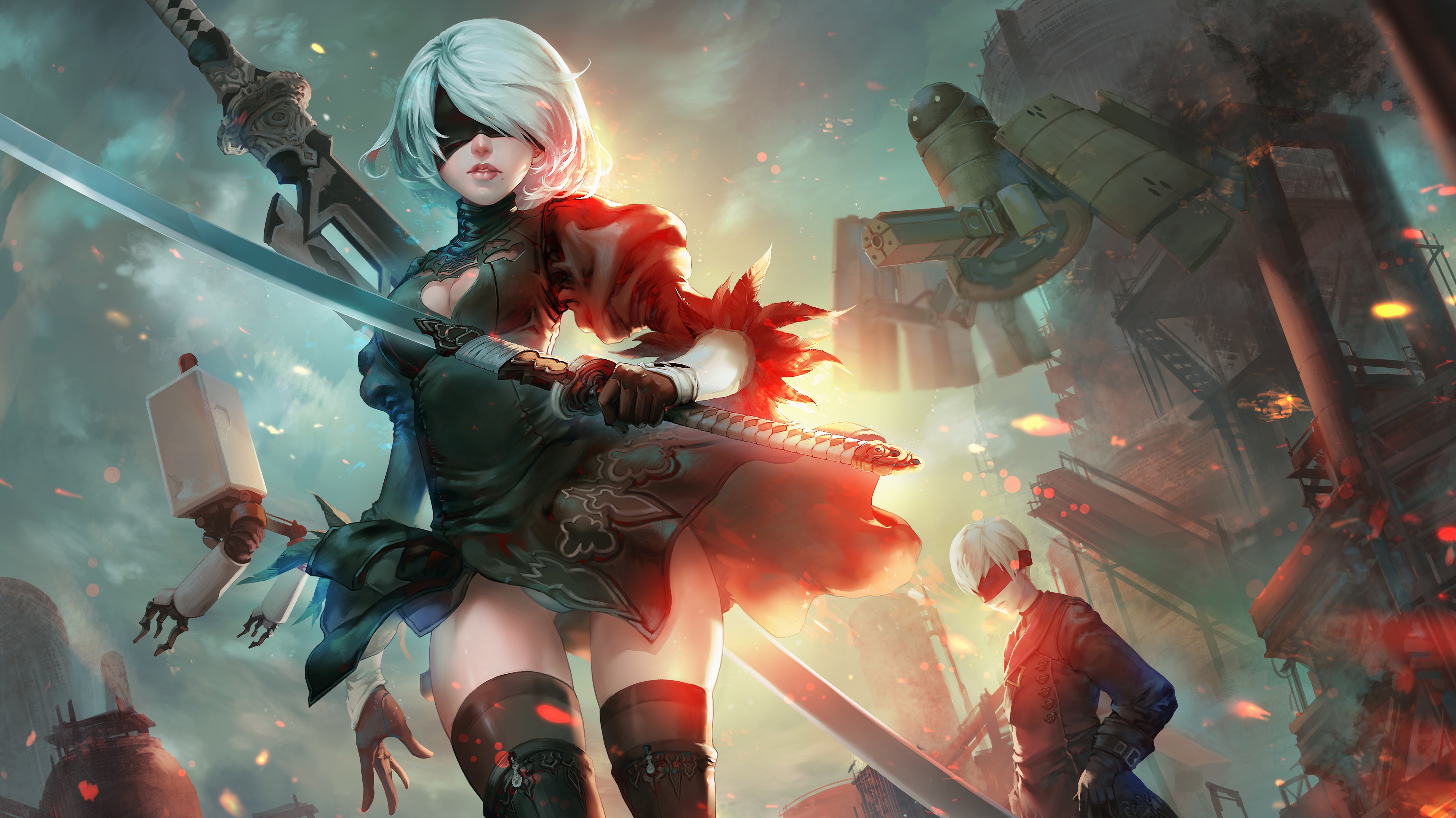 Detail 2b Nier Wallpaper Hd Nomer 32