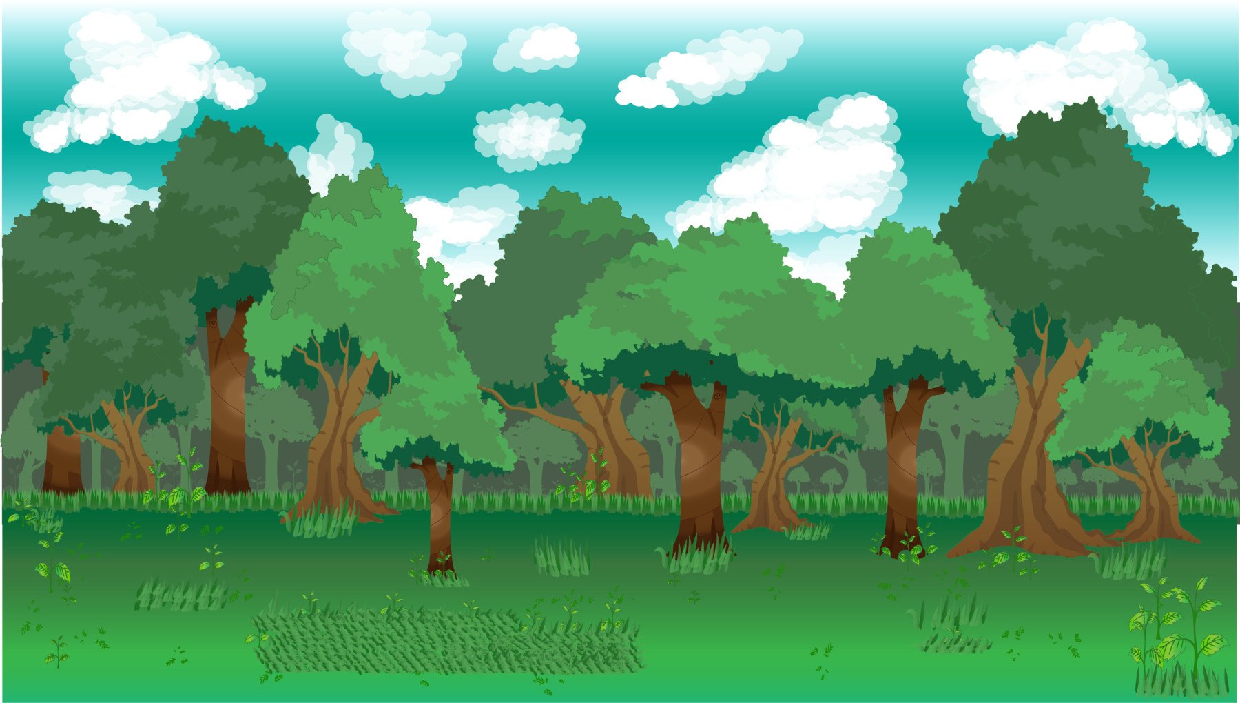 Detail 2d Game Background Nomer 11