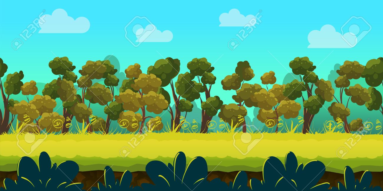 Detail 2d Game Background Nomer 13