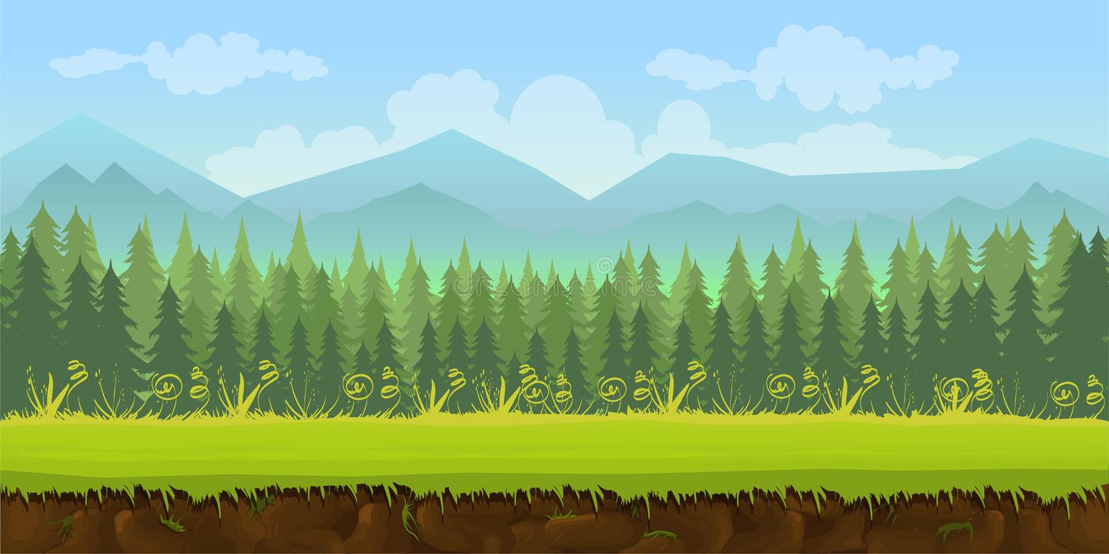 Detail 2d Game Background Nomer 22