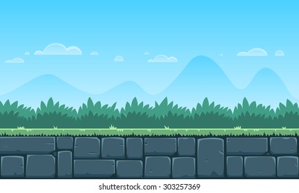 Detail 2d Game Background Nomer 47