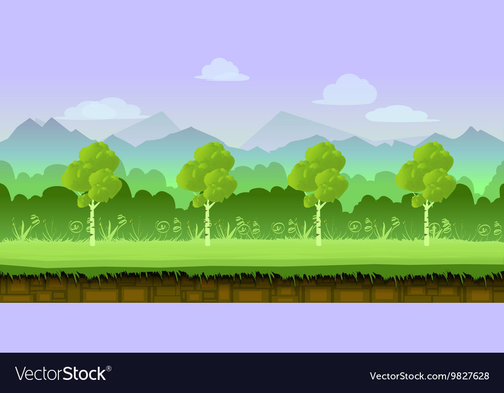 Detail 2d Game Background Nomer 10