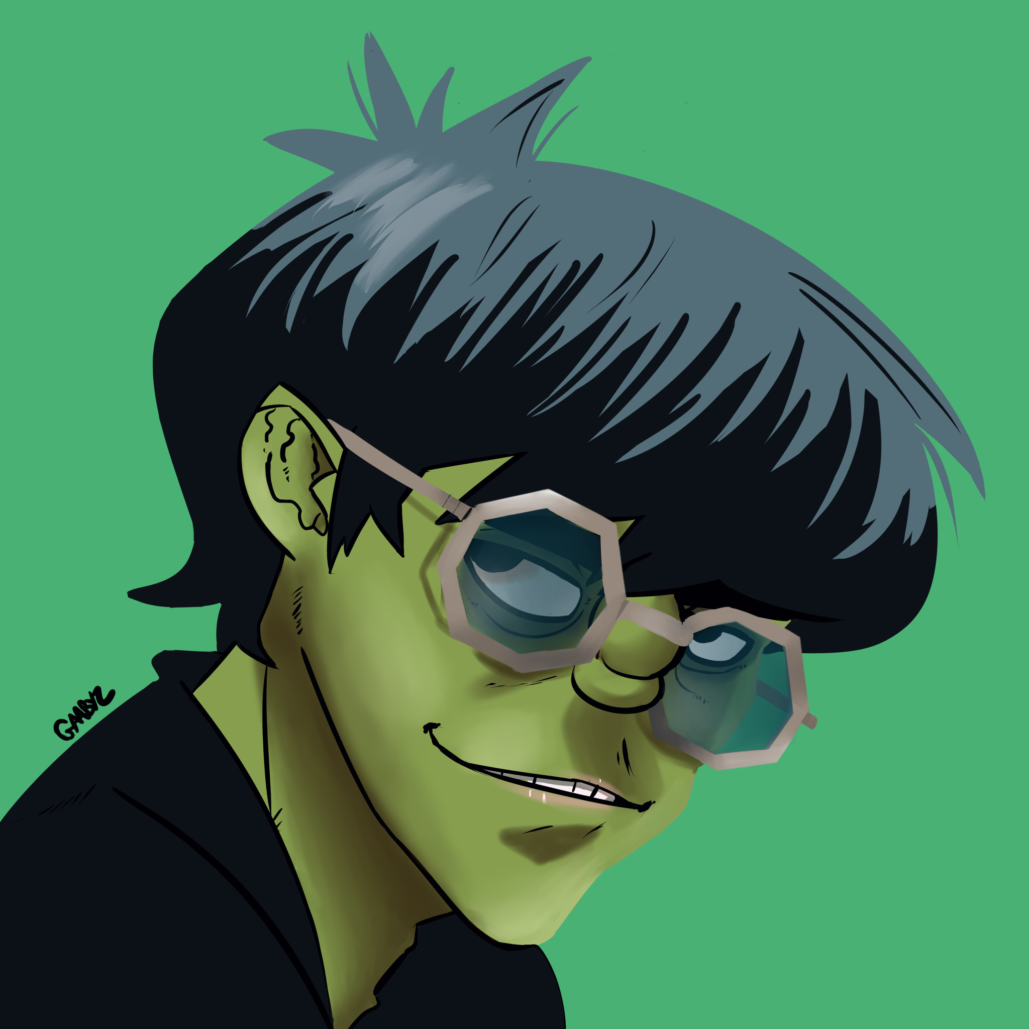 Detail 2d Gorillaz Humanz Nomer 33