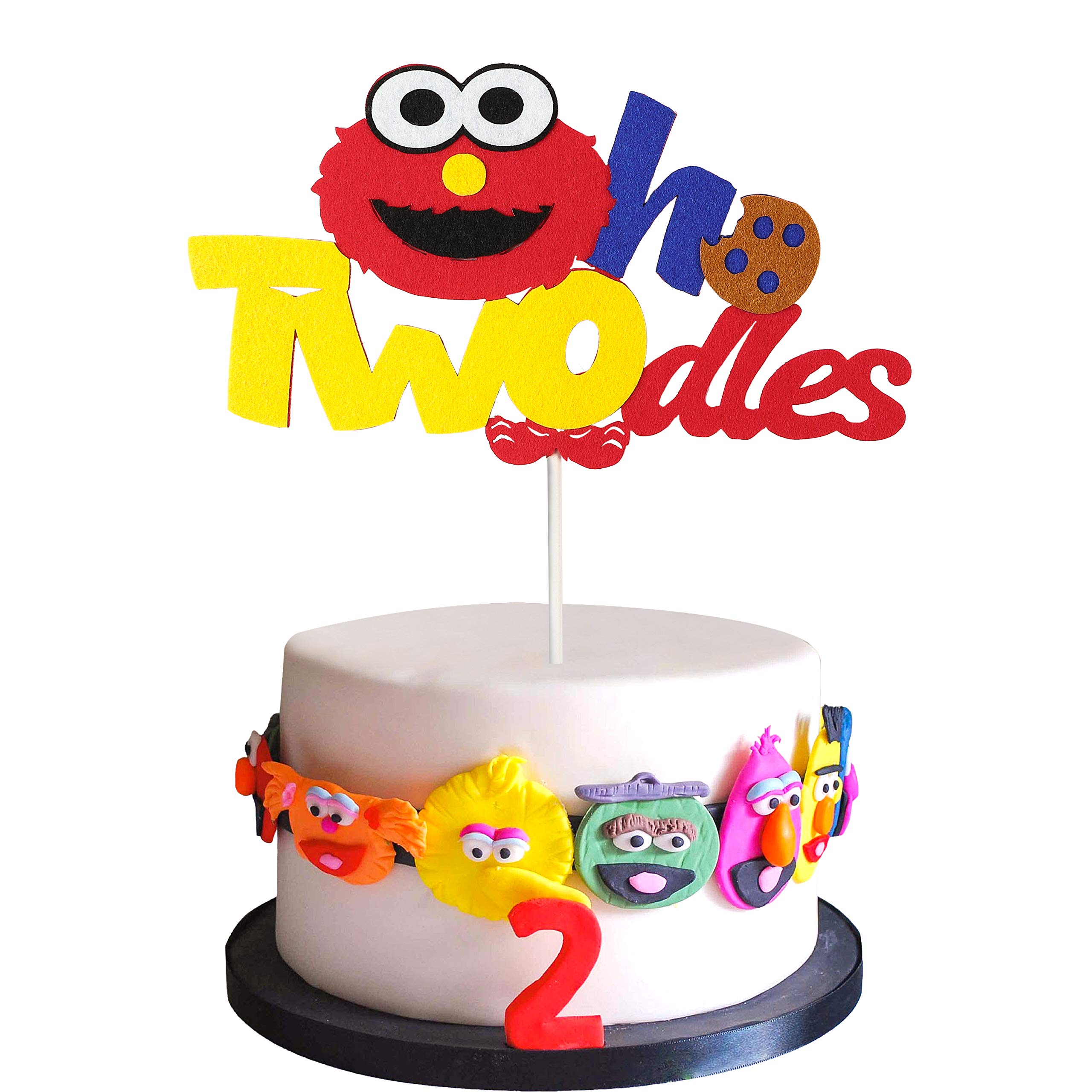 Detail 2nd Birthday Elmo Cake Nomer 32