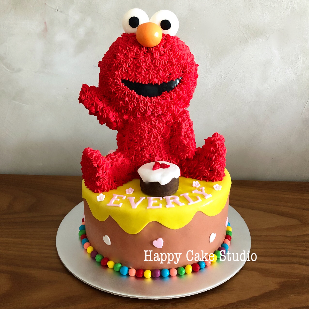 Detail 2nd Birthday Elmo Cake Nomer 33