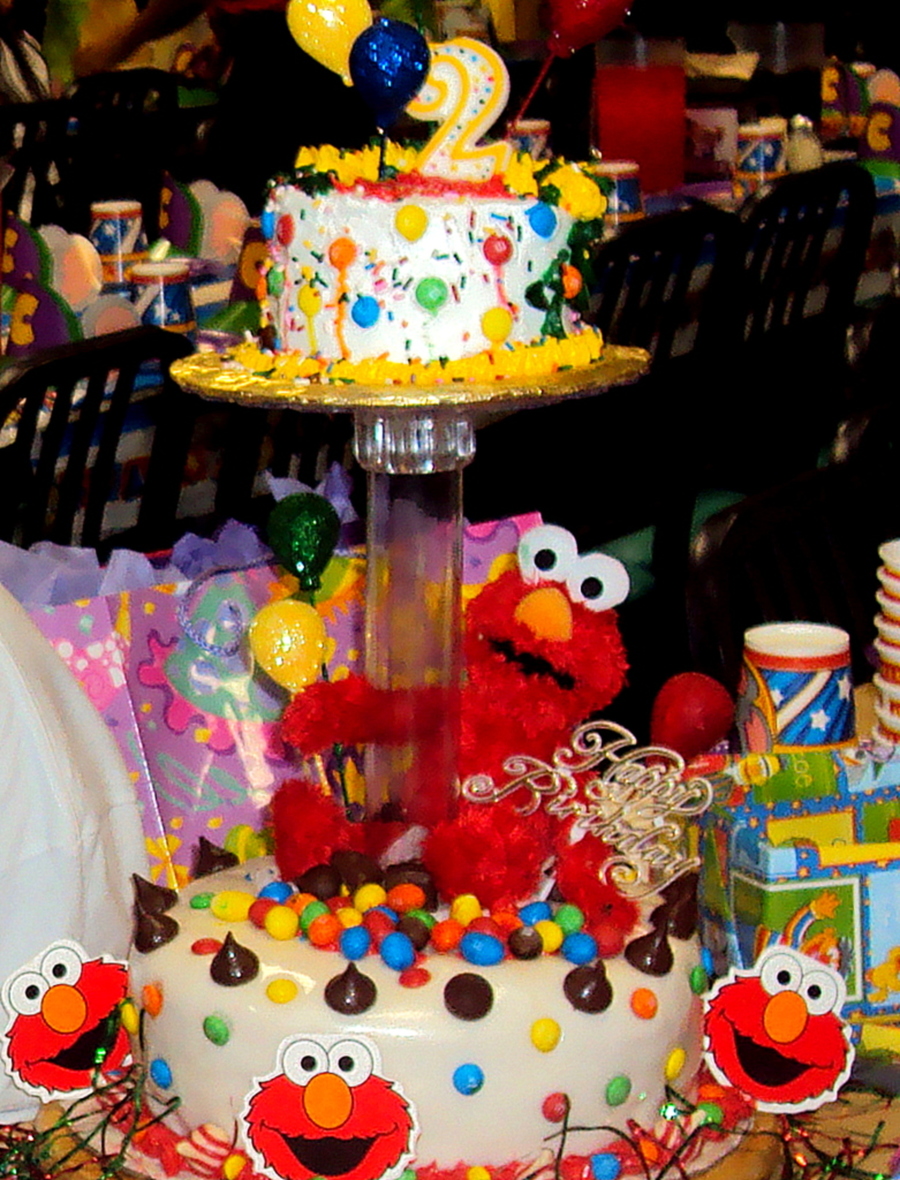 Detail 2nd Birthday Elmo Cake Nomer 35