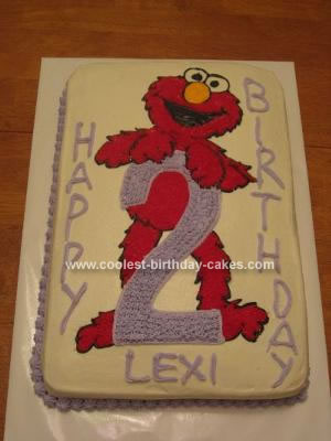 Detail 2nd Birthday Elmo Cake Nomer 36