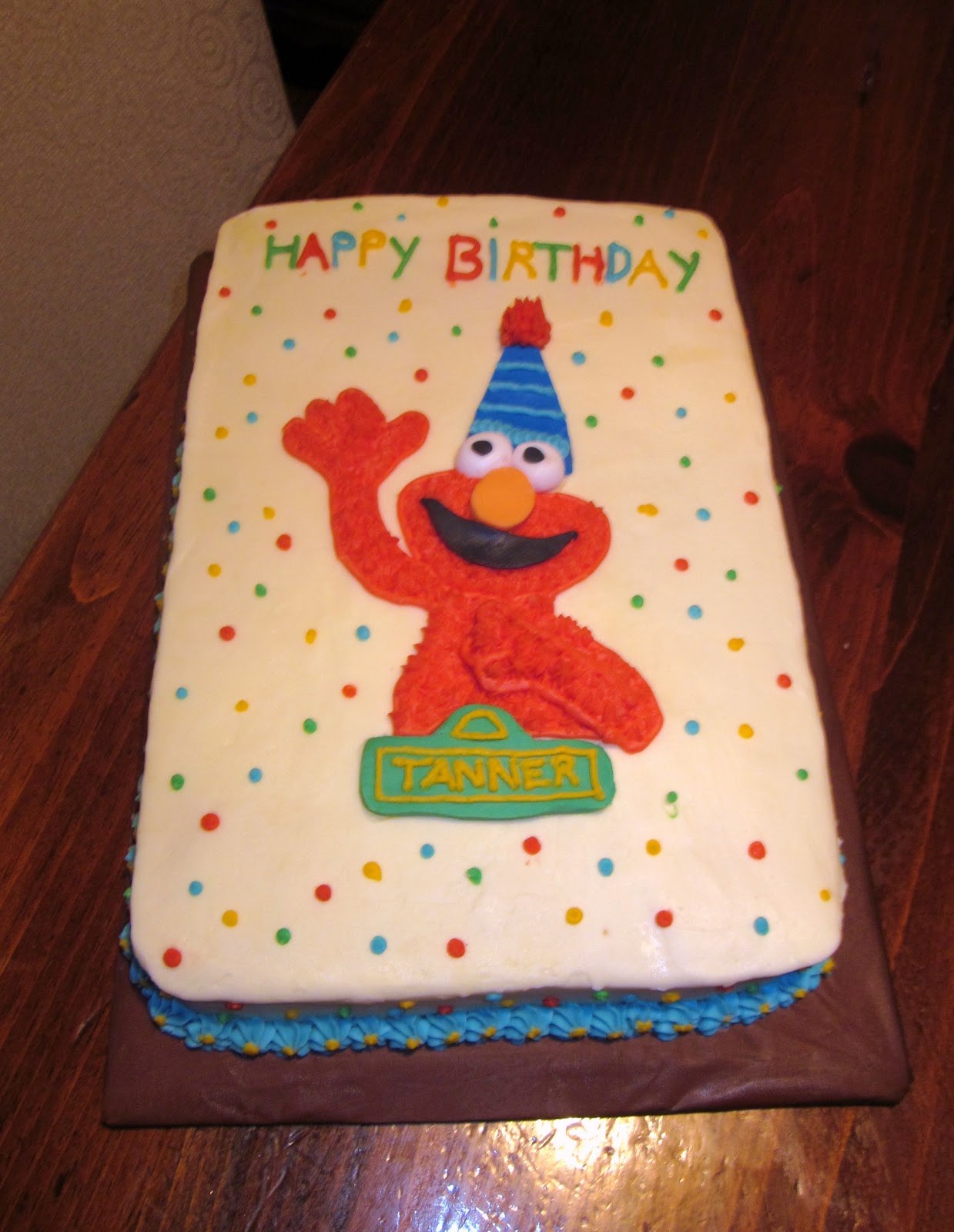 Detail 2nd Birthday Elmo Cake Nomer 37