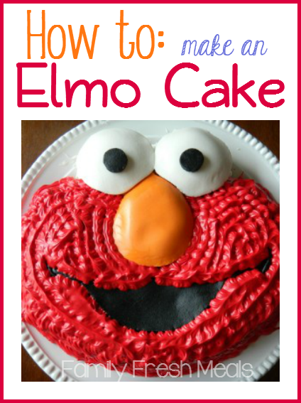 Detail 2nd Birthday Elmo Cake Nomer 6