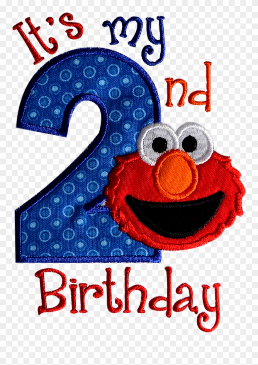 Detail 2nd Birthday Elmo Clipart Nomer 21