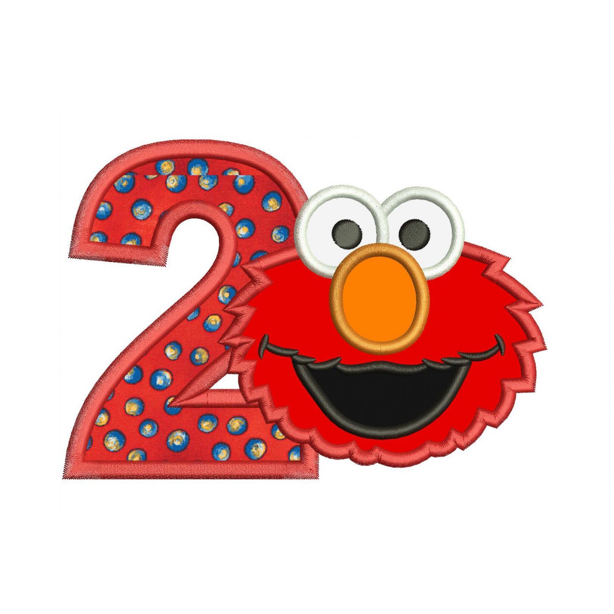 Detail 2nd Birthday Elmo Clipart Nomer 4