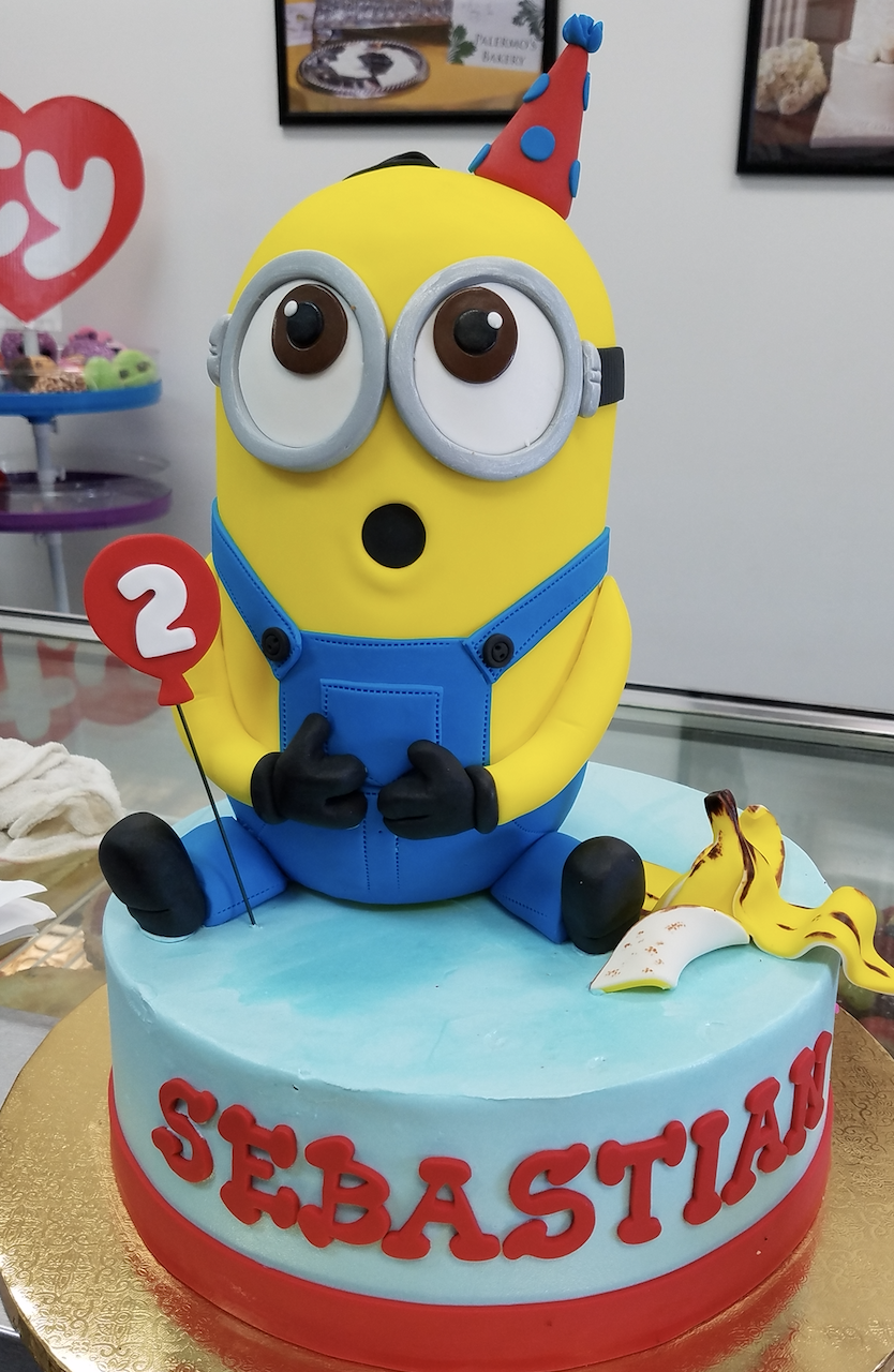 Detail 2nd Birthday Minions Cake Nomer 3