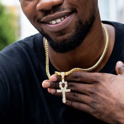 Detail 2pac Cross Necklace Nomer 38