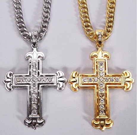 Detail 2pac Cross Necklace Nomer 47