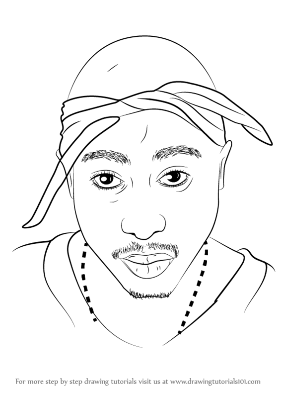 Detail 2pac Drawings Nomer 4