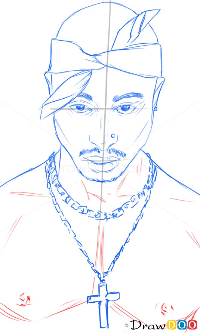 Detail 2pac Drawings Nomer 10