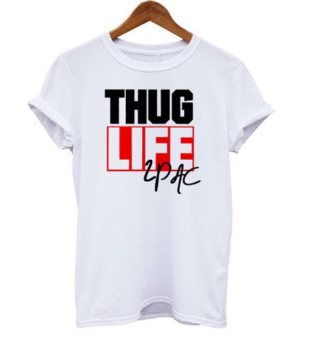 Detail 2pac Thug Life Shirt Nomer 38