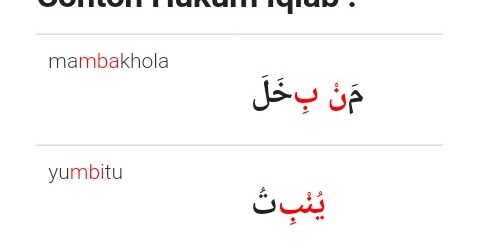 Detail 3 Contoh Bacaan Iqlab Nomer 52