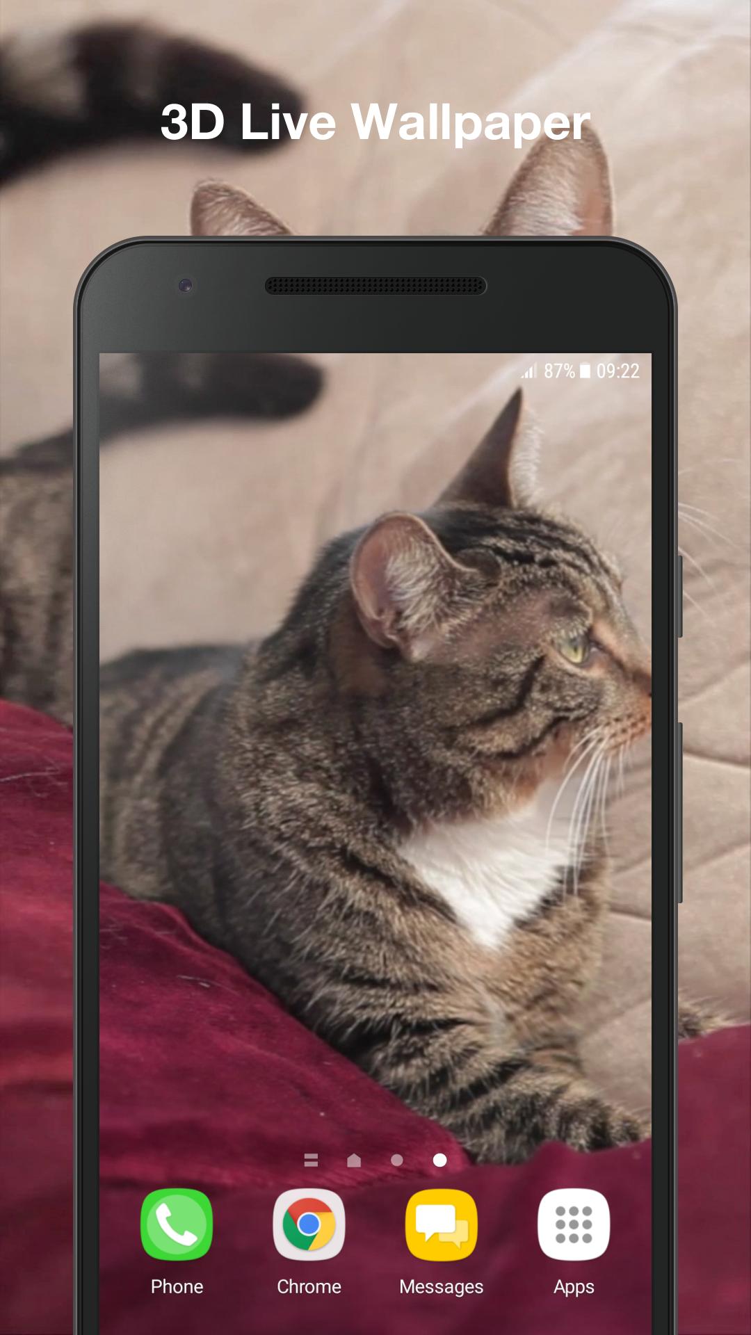 Download 3d Cat Wallpaper For Mobile Nomer 47